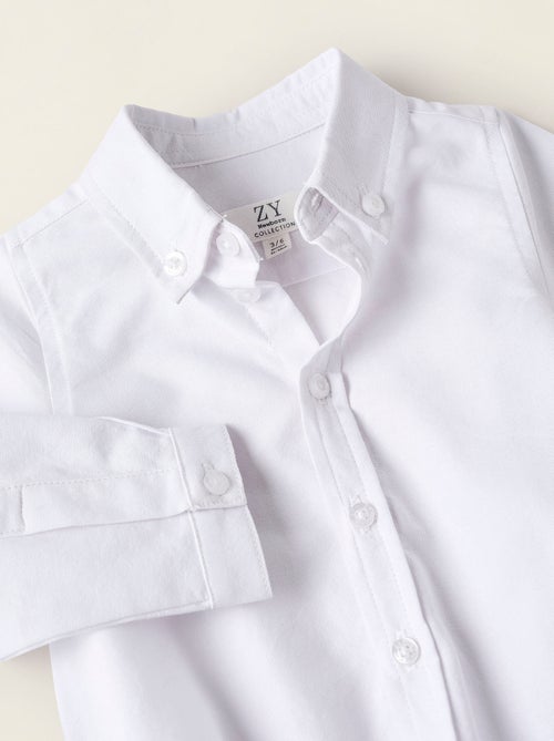 Body-Chemise en Coton - Kiabi