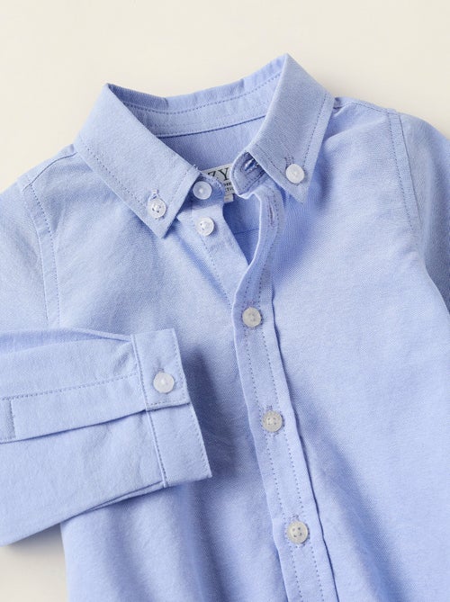 Body-Chemise en Coton - Kiabi