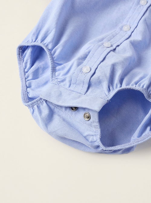 Body-Chemise en Coton - Kiabi