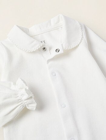 Body-chemise en Jersey avec Volants