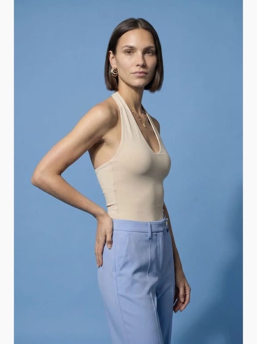Body col américain découpes dilvin - Kiabi Body col américain découpes dilvin - Kiabi