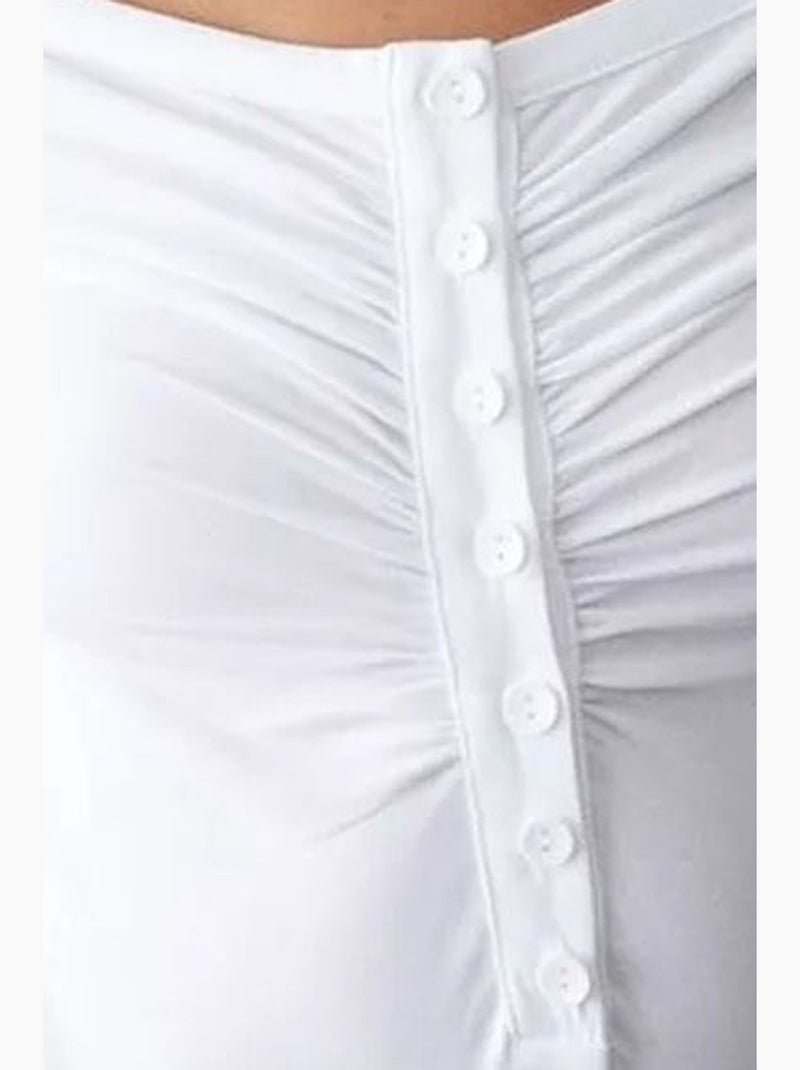 Body col bateau ajusté dilvin Blanc - Kiabi