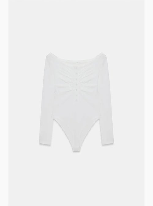 Body col bateau ajusté dilvin - Kiabi Body col bateau ajusté dilvin - Kiabi