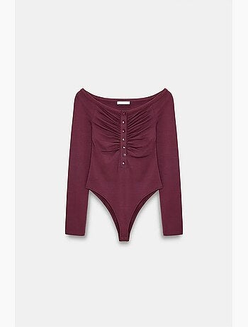 Body col bateau ajusté dilvin