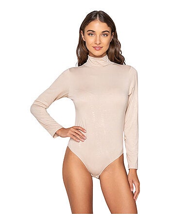 Body col montant manches longues MICRO TOUCH COMFORT