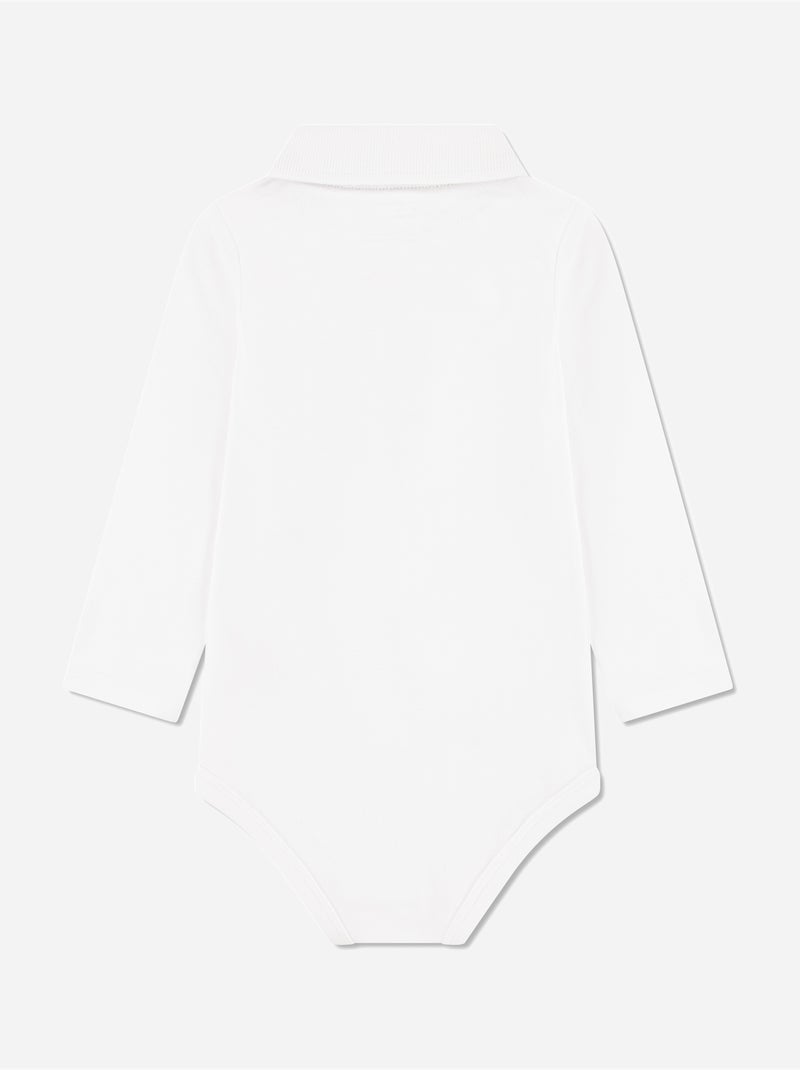 Body col polo - lacoste Blanc - Kiabi