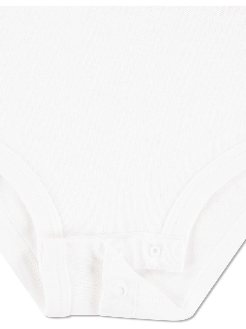 Body col polo - lacoste Blanc - Kiabi