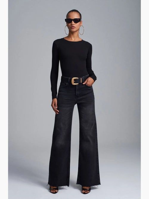 Body col rond ajusté en jersey dilvin - Kiabi Body col rond ajusté en jersey dilvin - Kiabi