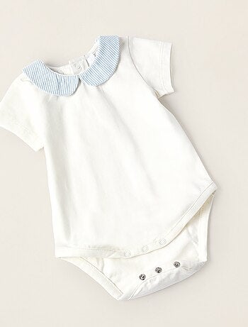 Body + Combi-short à Rayures