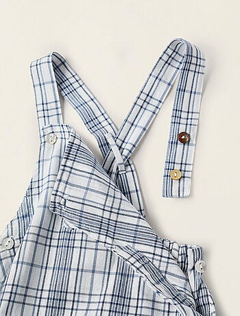 Body + Combi-short avec Carreaux