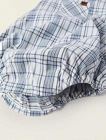 Body + Combi-short avec Carreaux