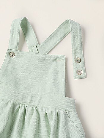Body + Combi-short en Piqué avec Volants