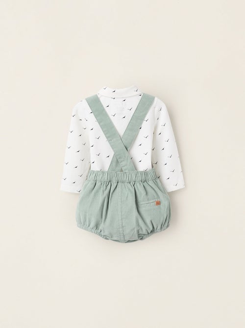 Body + Combinaison à Bretelles Amovibles - Kiabi