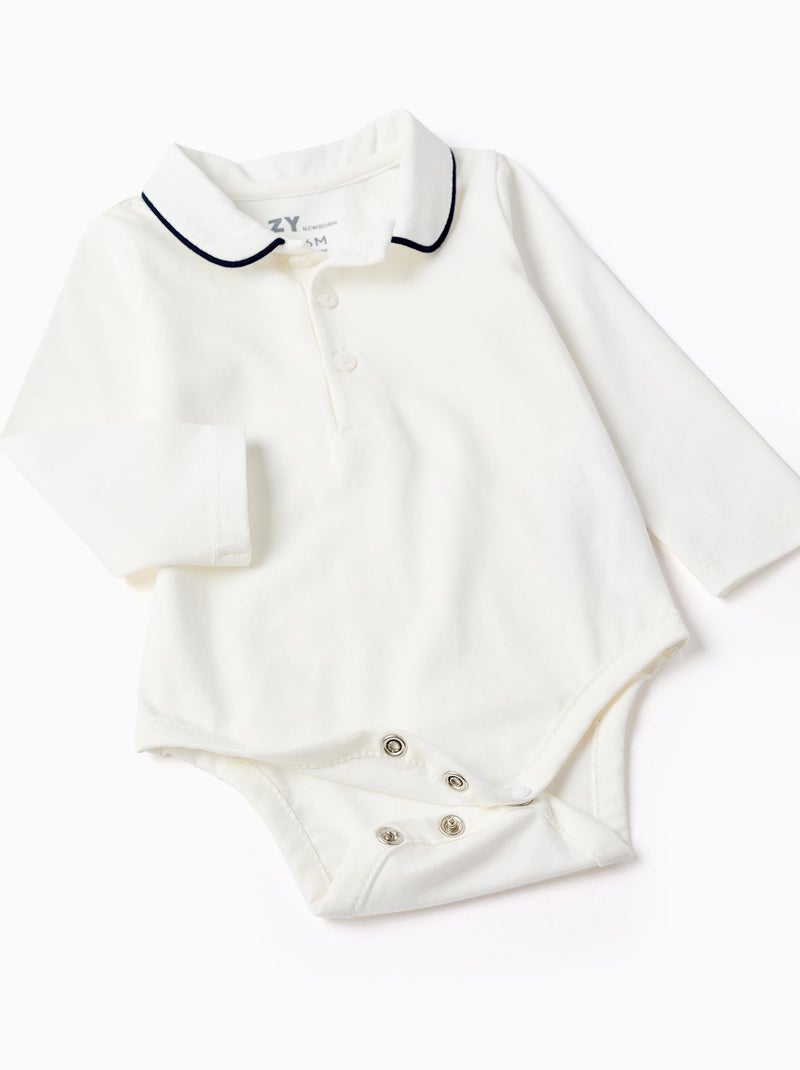 Body + combinaison en velours côtelé Bleu - Kiabi