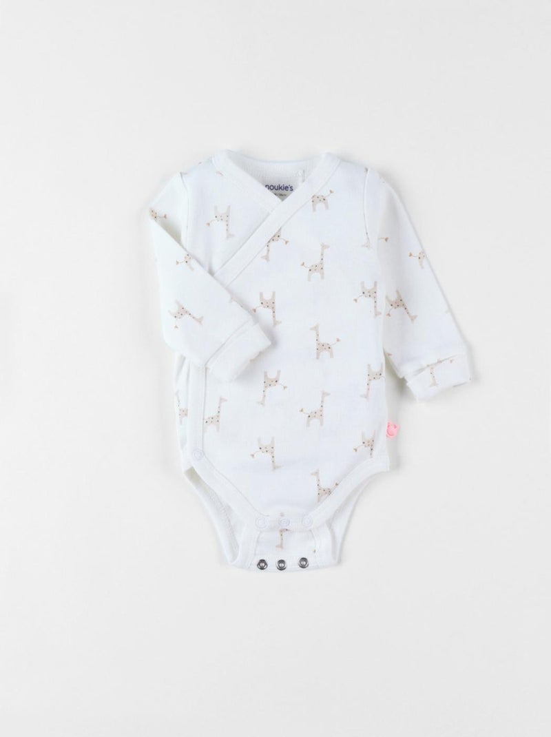 Body croisé girafes Noukie's Blanc - Kiabi