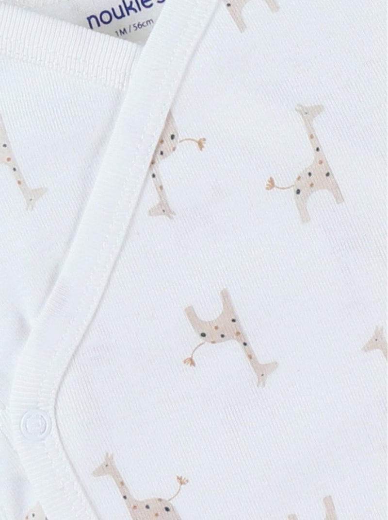 Body croisé girafes Noukie's Blanc - Kiabi