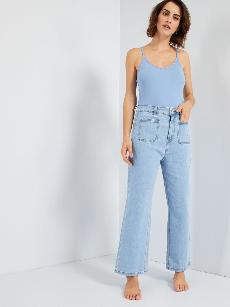 Body débardeur Bleu - Kiabi
