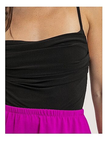 Body débardeur drapé FONALIE