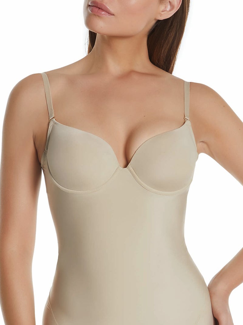 Body dos plongeant lipo effect Etna Beige - Kiabi