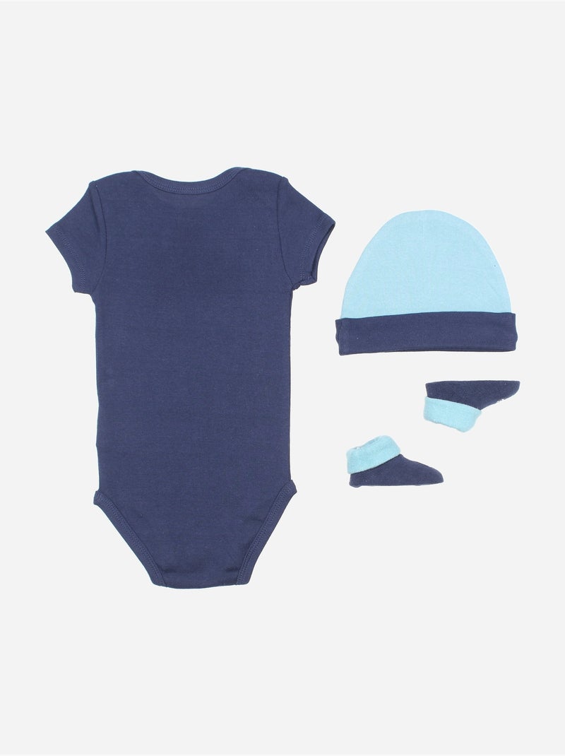 Body en coffret - Nike Bleu Noir - Kiabi