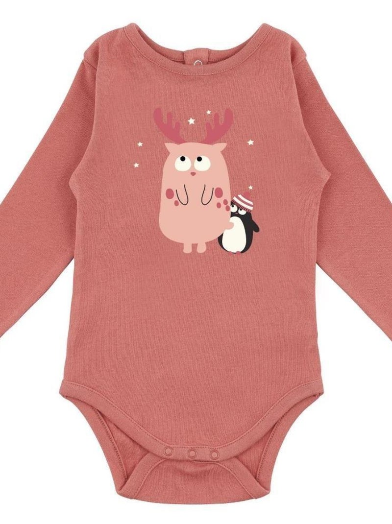Body en Coton Bio Élan Rose - Kiabi