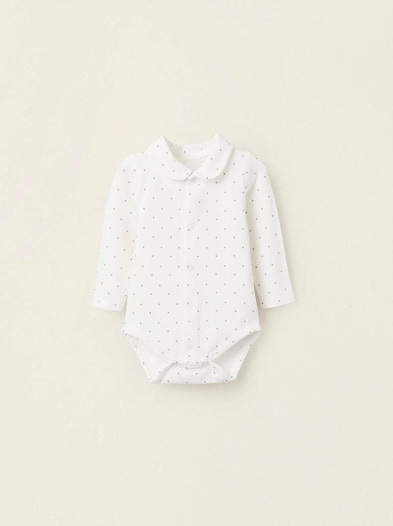 Body en coton Blanc - Kiabi