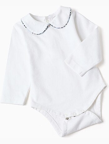 Body en coton + combinaison à carreaux B&S