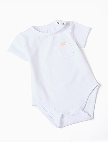 Body en coton + combinaison à rayures