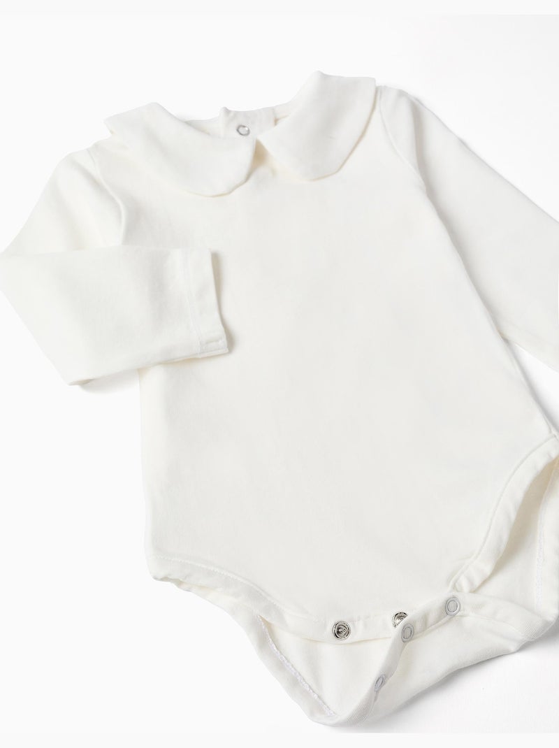 Body en coton + combinaison à rayures Bleu Bleu - Kiabi