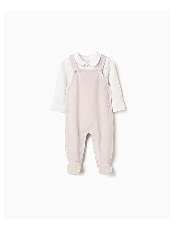 Body en Coton + Combinaison en Velours