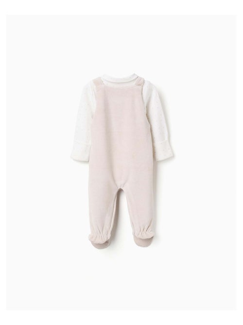 Body en Coton + Combinaison en Velours - Kiabi