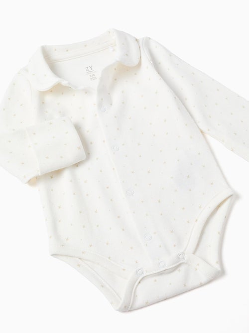Body en Coton + Combinaison en Velours - Kiabi