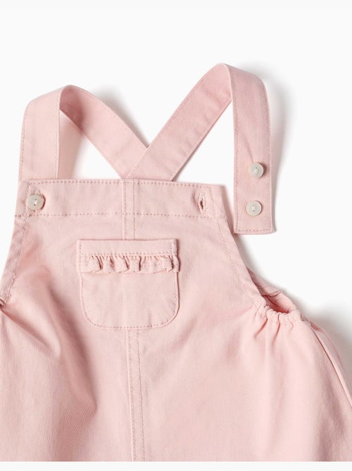 Body en coton et robe chasuble en sergé - Kiabi Body en coton et robe chasuble en sergé - Kiabi