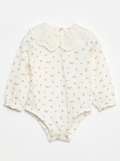 Body en coton imprimé - Kiabi
