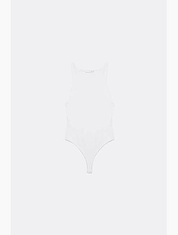 Body en jersey coupe slim à col halter dilvin