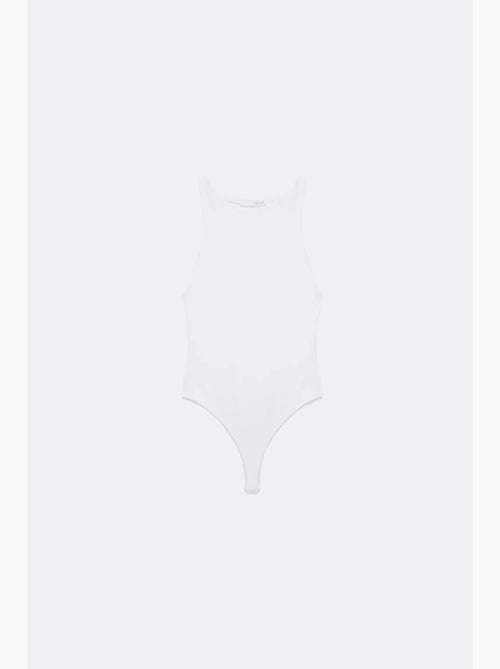 Body en jersey coupe slim à col halter dilvin - Kiabi Body en jersey coupe slim à col halter dilvin - Kiabi
