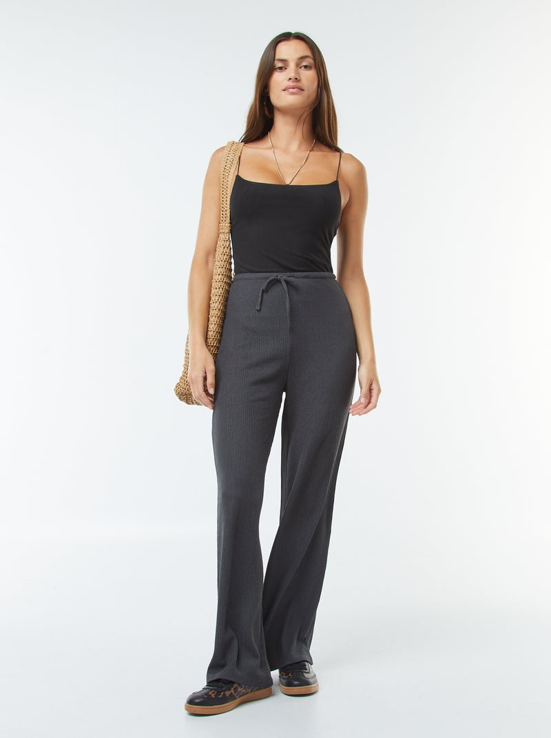 Body en mesh Noir - Kiabi