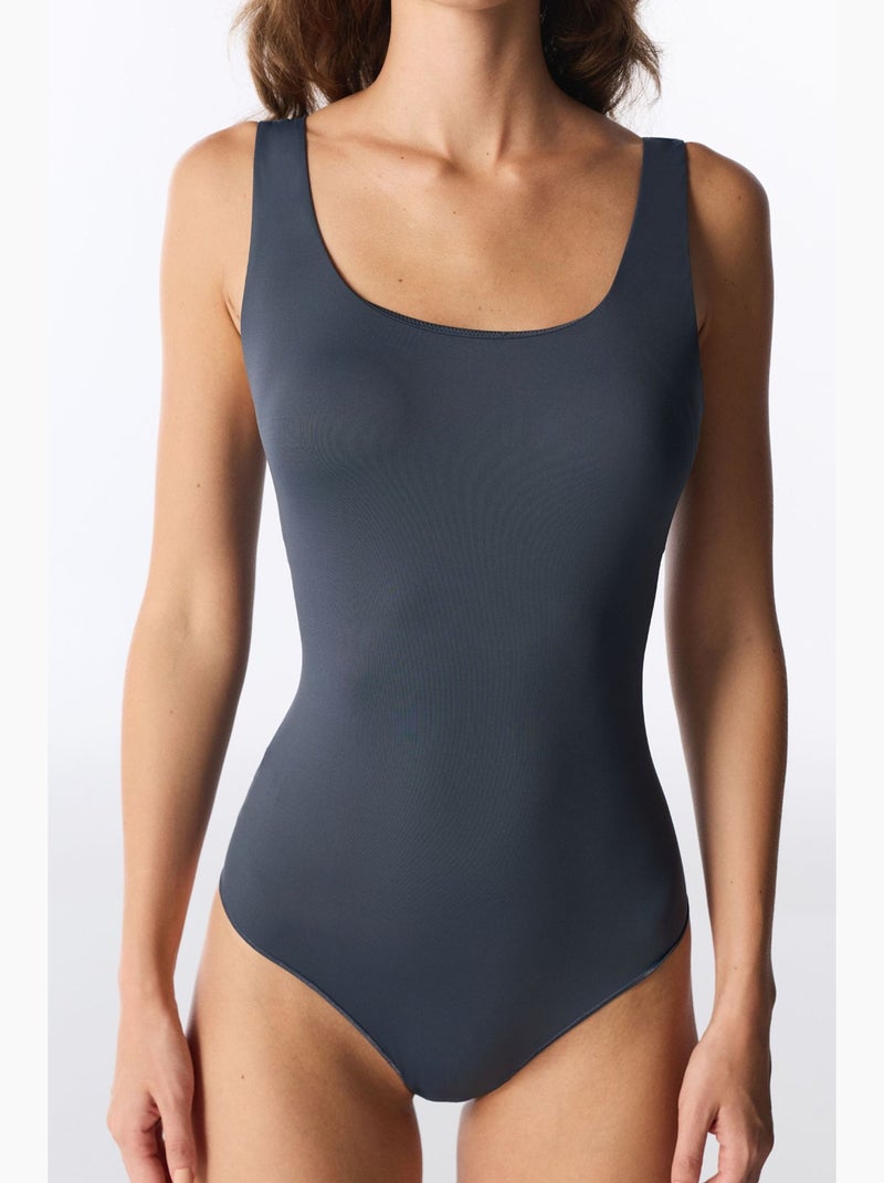 Body femme penti Gris Noir - Kiabi