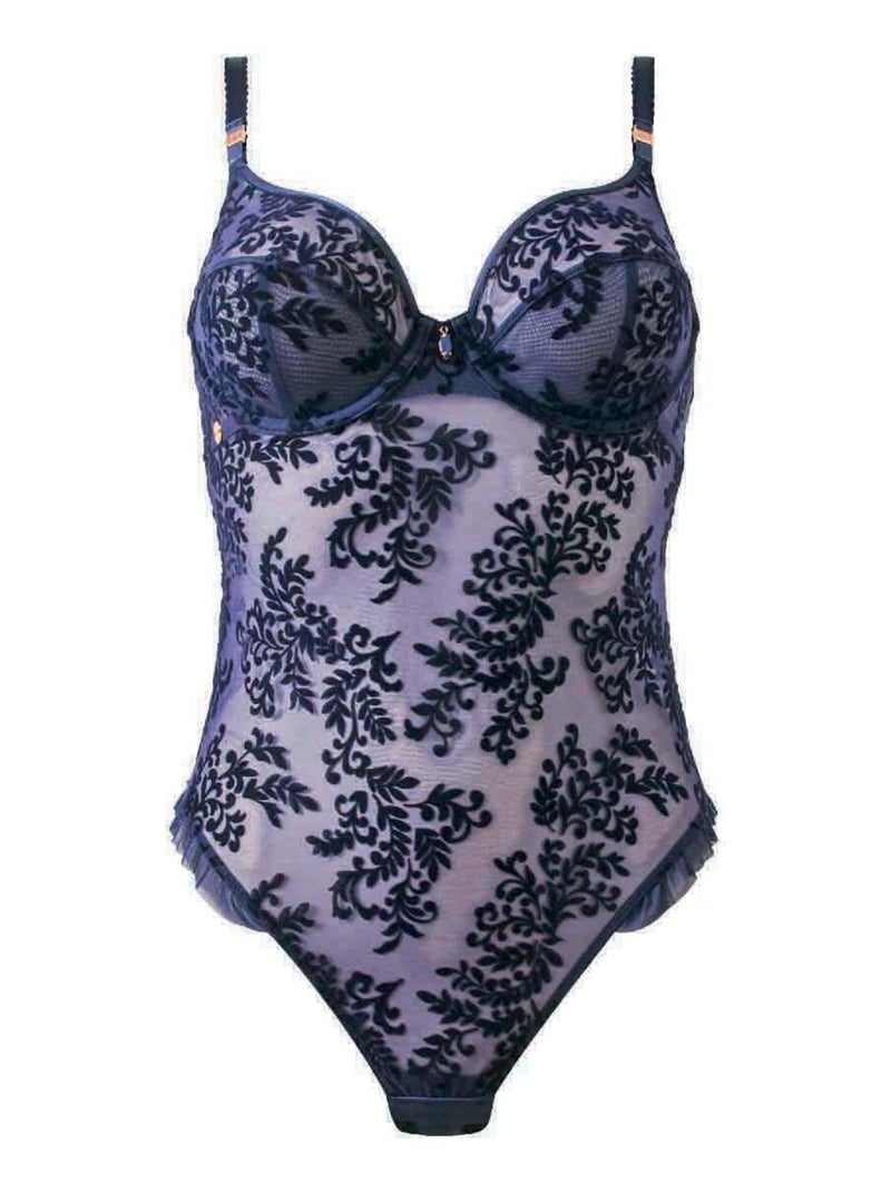Body FESTIVAL - Brigitte Bardot Lingerie Bleu - Kiabi