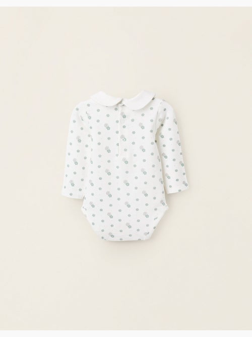 Body Floral avec Col Claudine - Kiabi