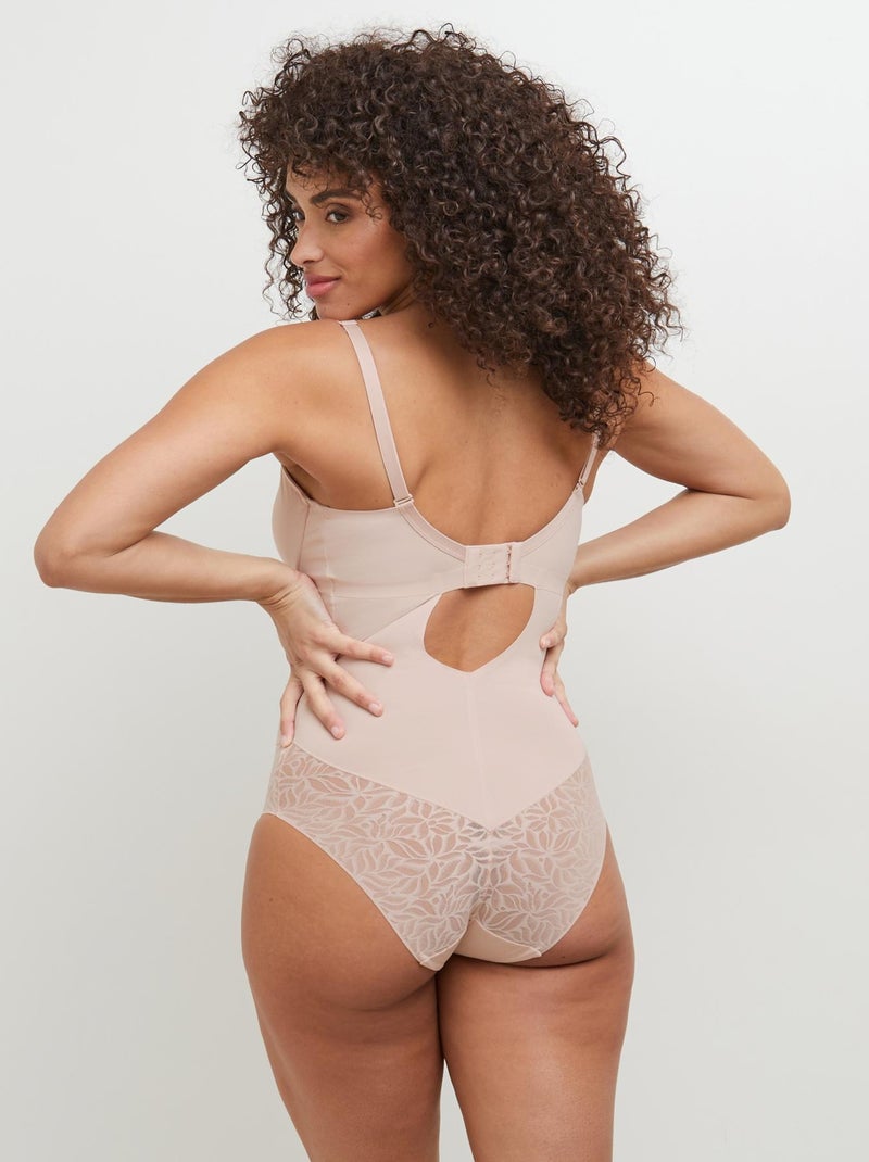 Body gainant armature sculptant Believe - RougeGorge Lingerie Beige sable - Kiabi