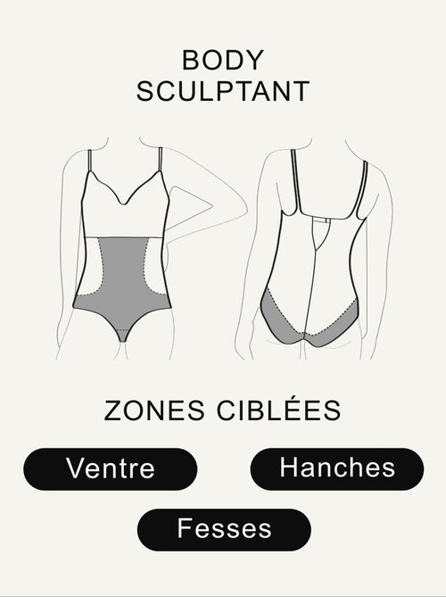 Body gainant armature sculptant Believe - RougeGorge Lingerie - Kiabi