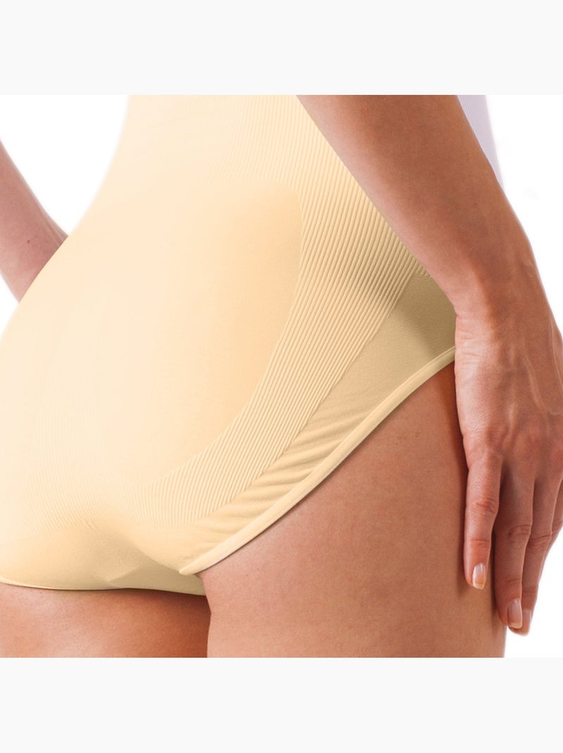 Body Gainant avec Actifs Minceur Beige - Kiabi