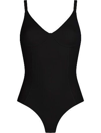 Body gainant avec armatures silhouette