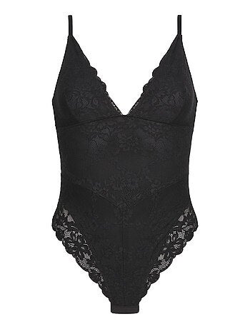 Body gainant déclicat en dentelle Silhouette