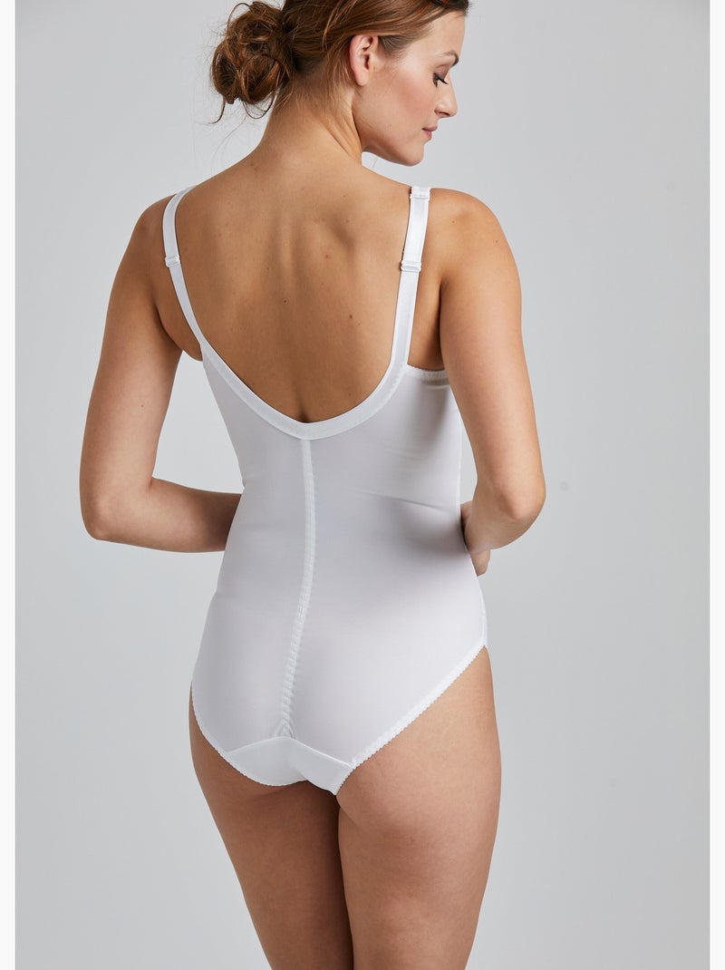Body gainant sans armatures dentelle - Afibel Blanc - Kiabi