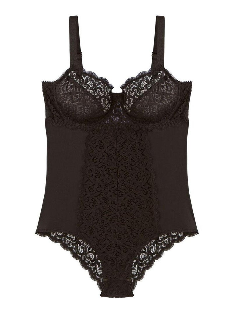 Body grand maintien INNOCENTE - Pomm'Poire Noir - Kiabi