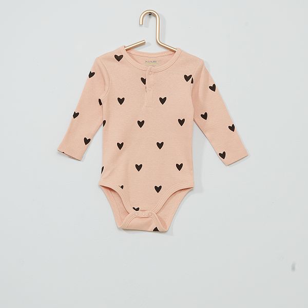 Body Imprime Eco Concu Bebe Fille Kiabi 4 00