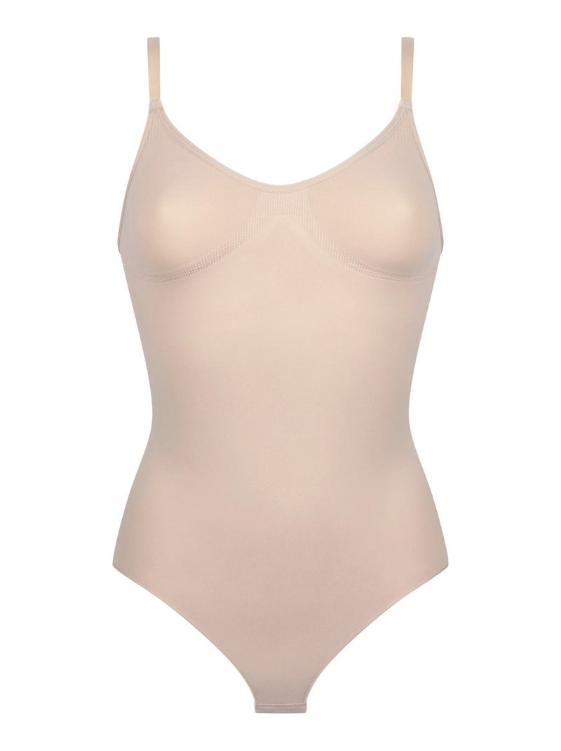 Body invisible et sculptant Silhouette Beige argile - Kiabi