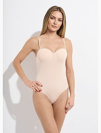 Body invisible microfibre à bretelles - afibel